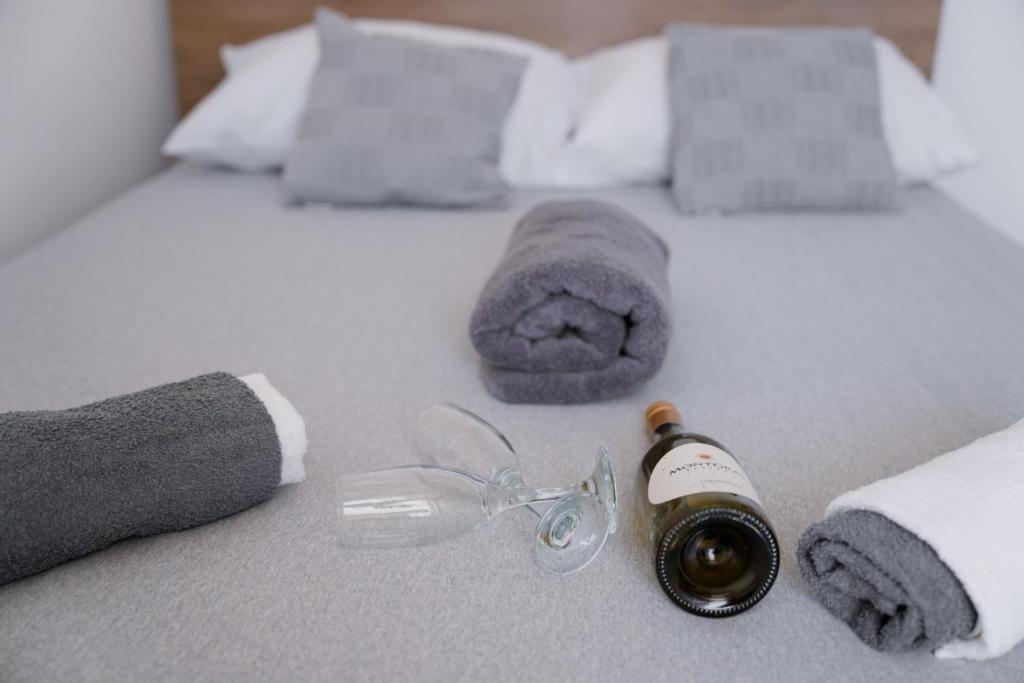 Letto o letti in una camera di Ana Kraljevo