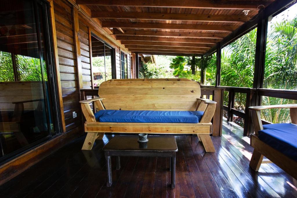 Balkón nebo terasa v ubytování Mango Inn Resort
