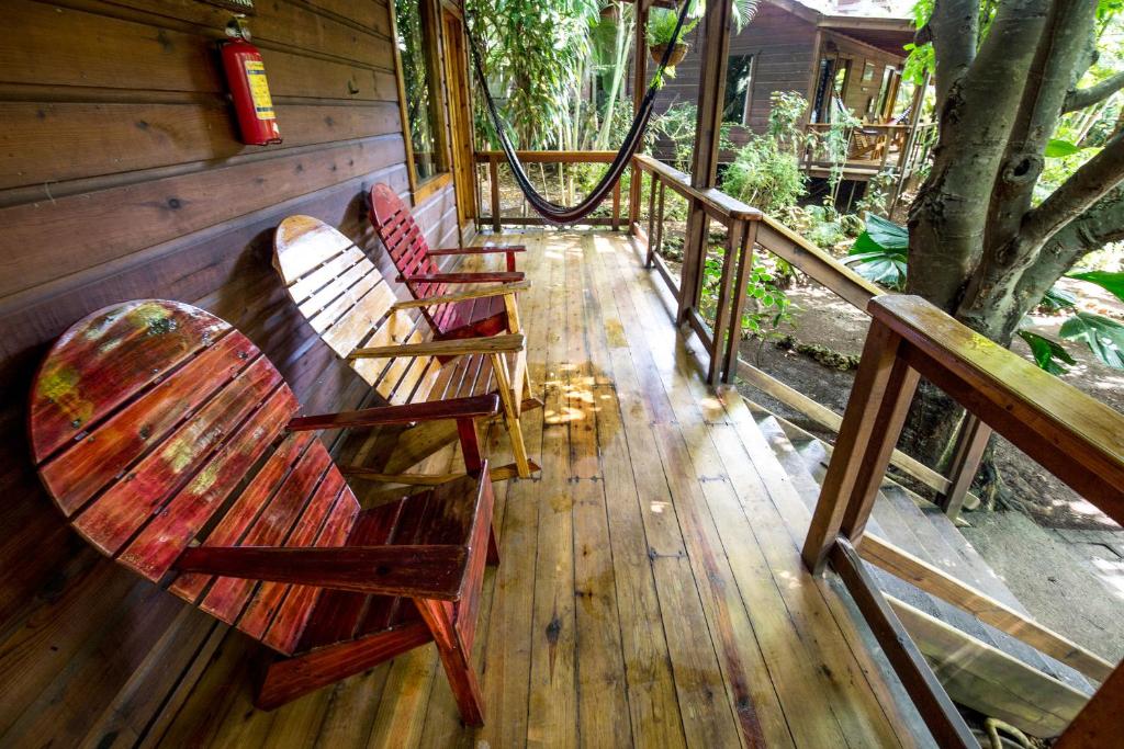 Balkón nebo terasa v ubytování Mango Inn Resort