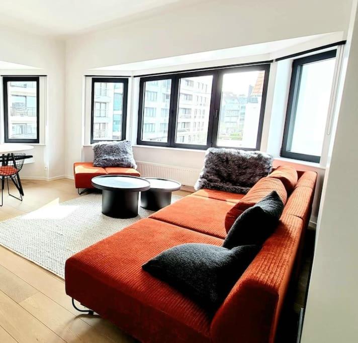 Χώρος καθιστικού στο Cofa'sea designvol appartement