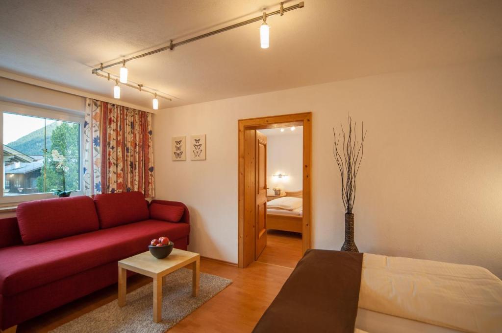 Posezení v ubytování Ferienanlage Hechenbergerhof