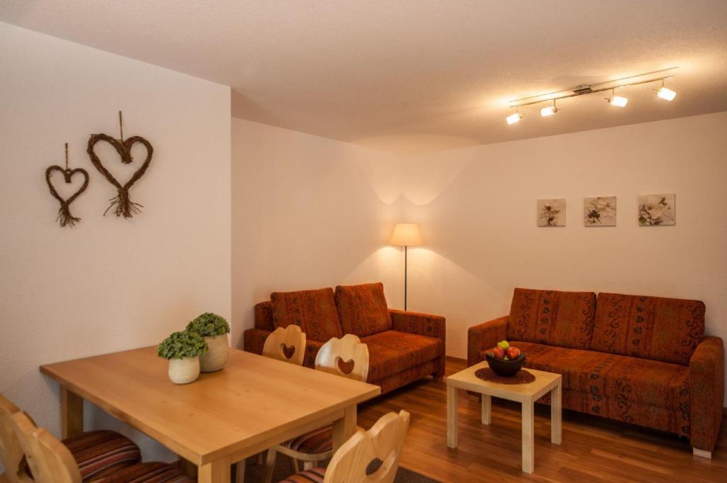 Posezení v ubytování Ferienanlage Hechenbergerhof
