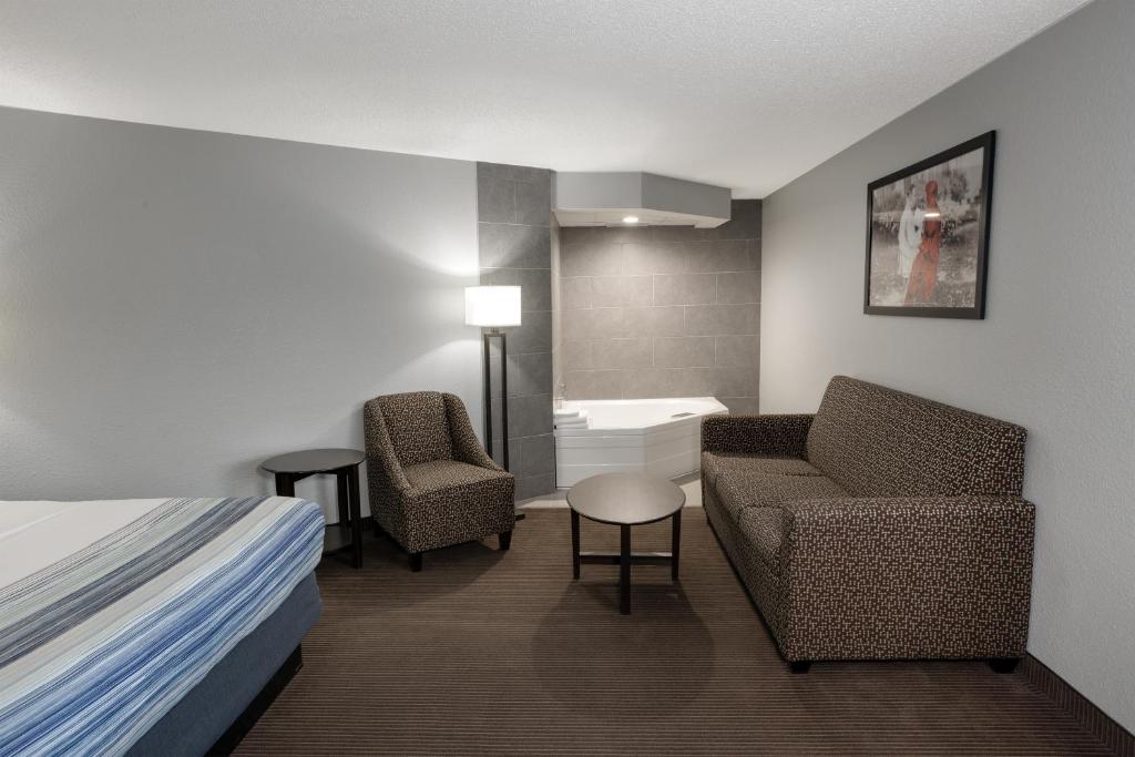 AmericInn by Wyndham Plover Stevens Point - Suite Studio Lit King-Size De Luxe - Non-Fumeurs