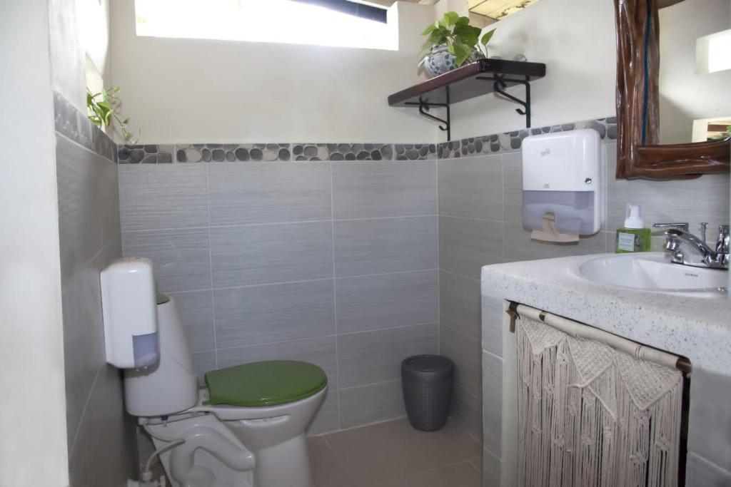 Koupelna v ubytování Mi casa es tu casa- Glamping y Casa de Campo
