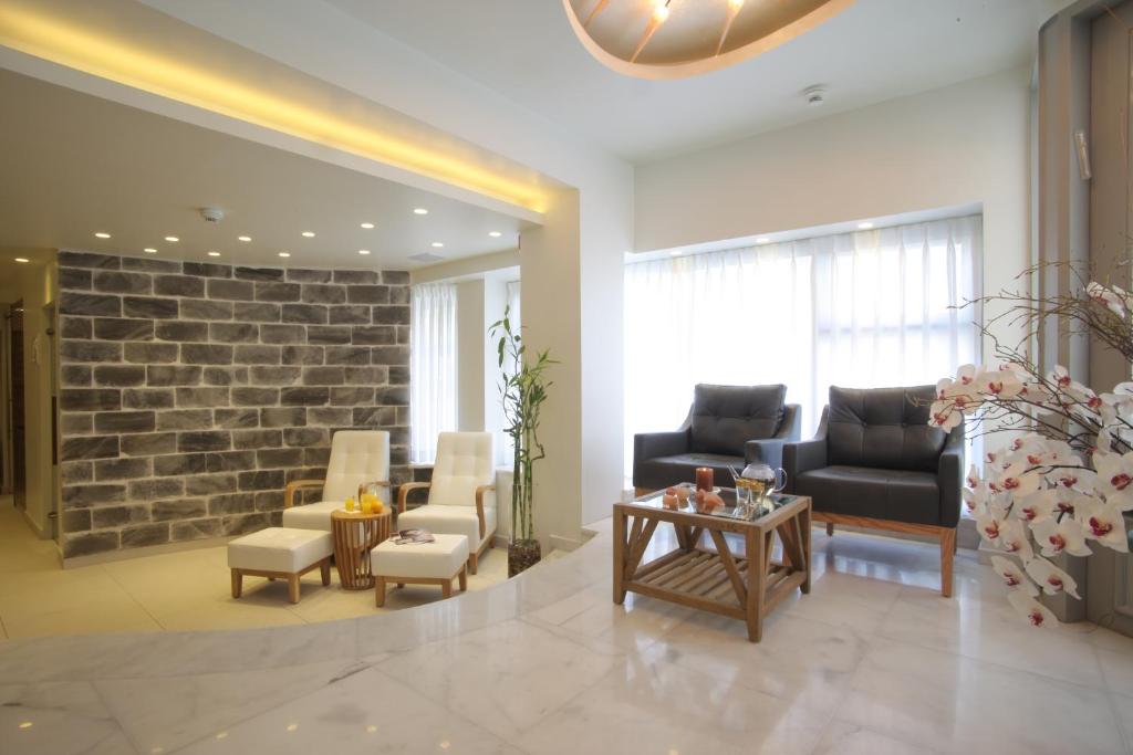 Posezení v ubytování Bell Boutique and Spa Hotel