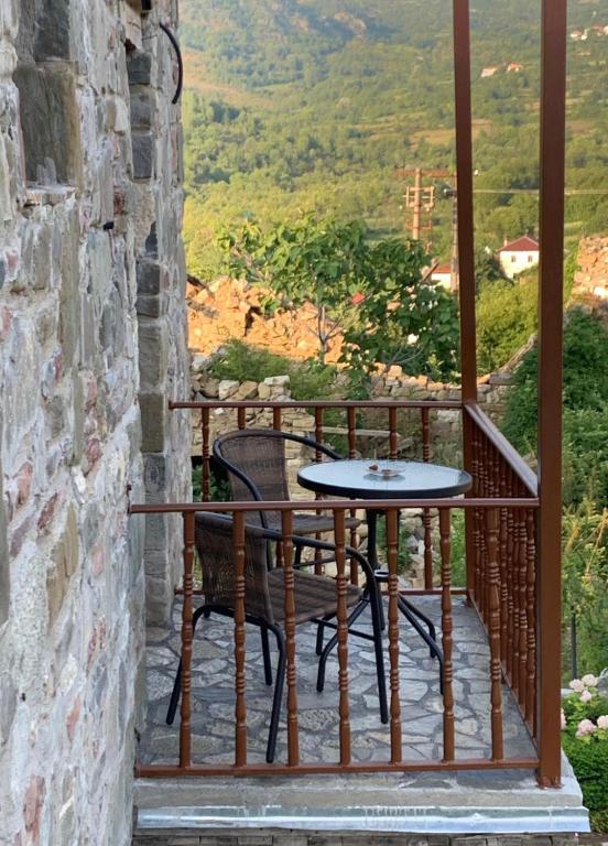 Nespecifikovaný výhled na hory nebo výhled na hory při pohledu z bed and breakfast