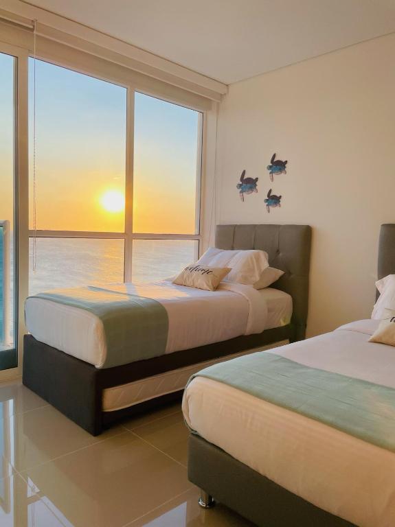 APARTAMENTO CON VISTA AL MAR, RESERVA Del MAR 1637 - Apartamento De Dos Dormitorios