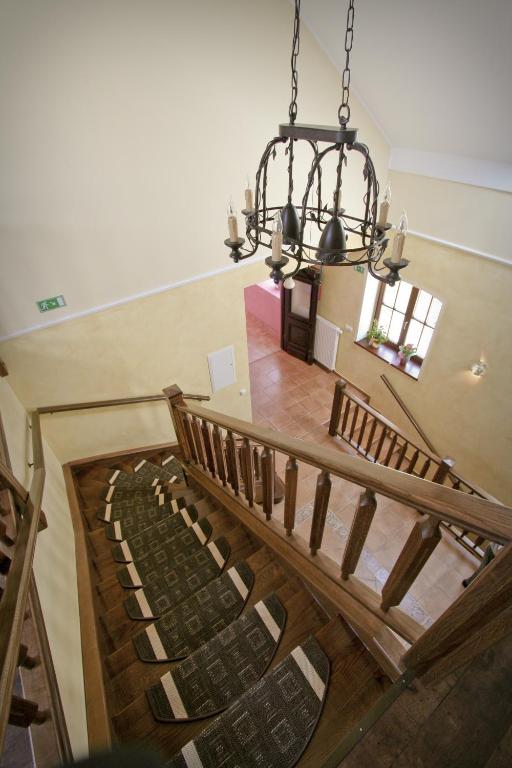 Posezení v ubytování Merkež Guest House