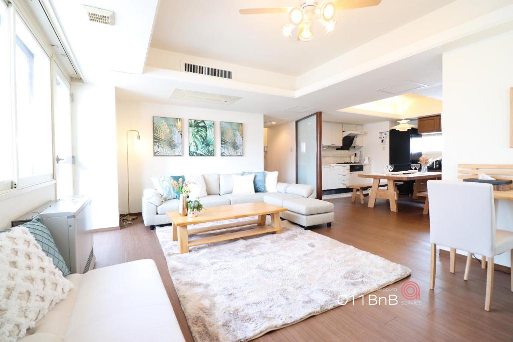 NK BLD6F Sapporo 3LDK 3BR 1 floor 1 room