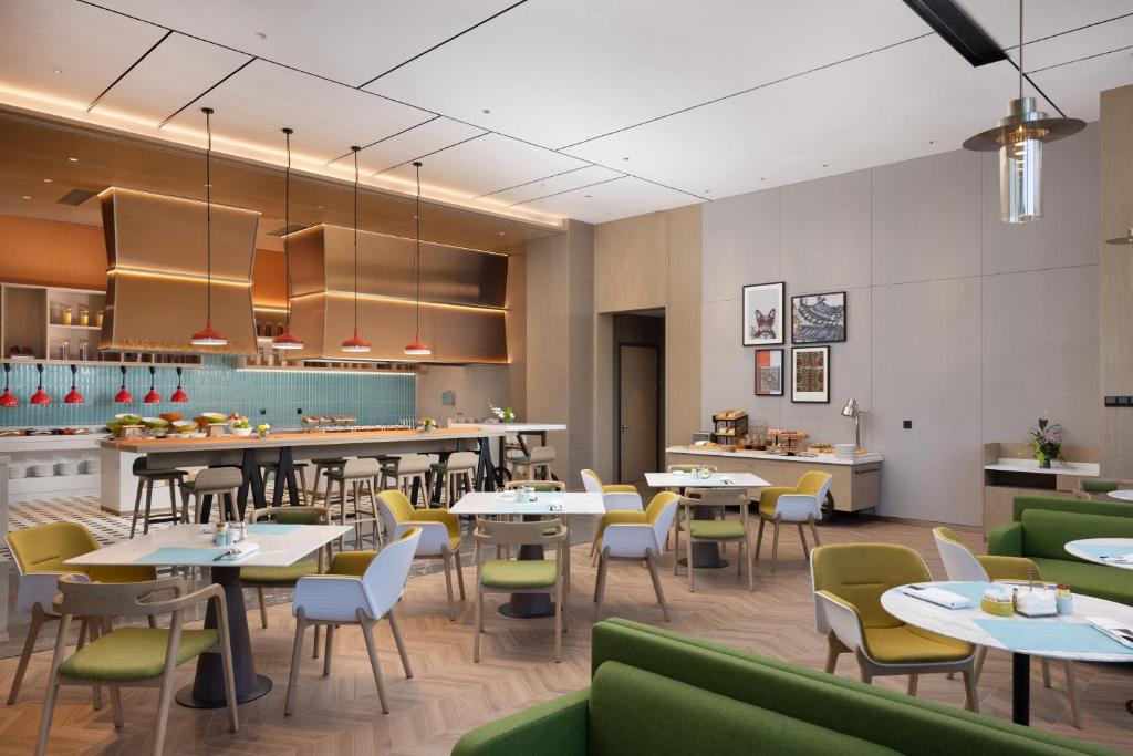 Posezení v ubytování Home2 Suites by Hilton Guiyang Airport