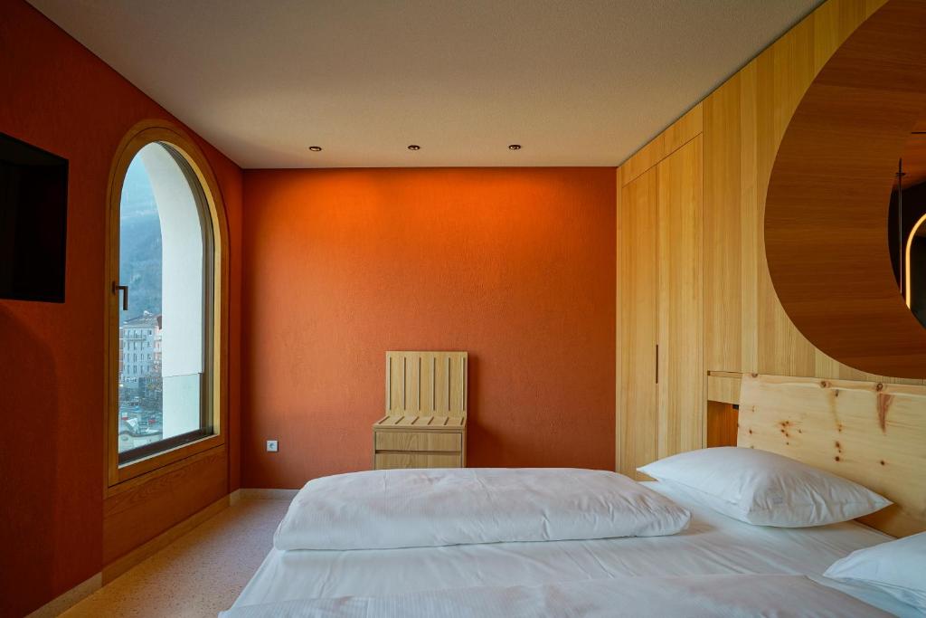 Postel nebo postele na pokoji v ubytování Hotel La Briosa