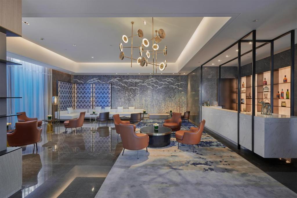 Posezení v ubytování Empark Grand Hotel Kunming