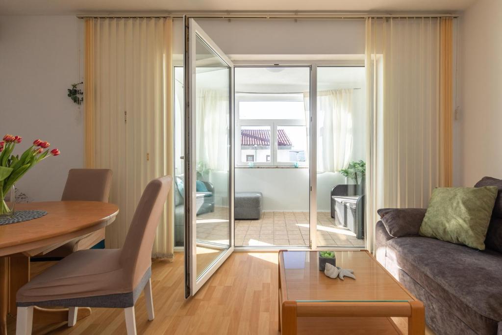 Posezení v ubytování Apartment Filip