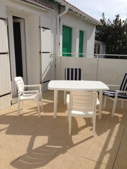 Balkón alebo terasa v ubytovaní Vacances à la Tranche sur Mer
