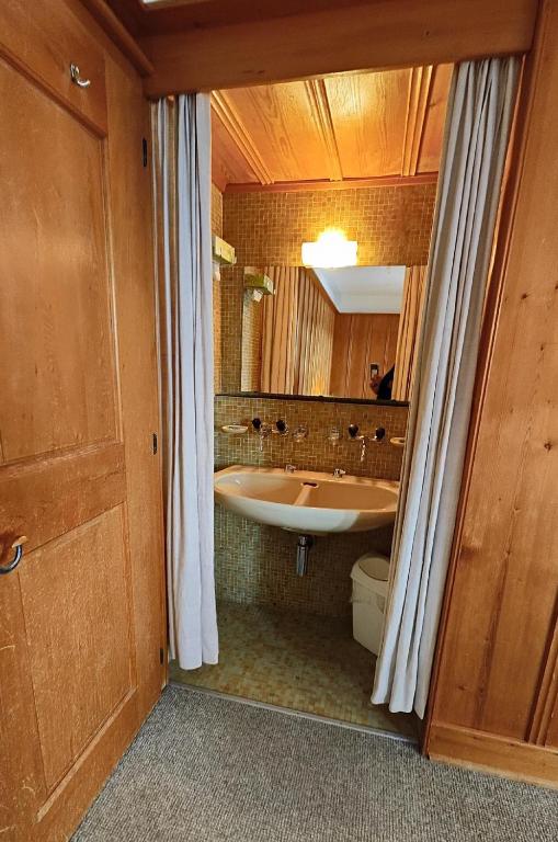 Koupelna v ubytování Arche de Noé B&B