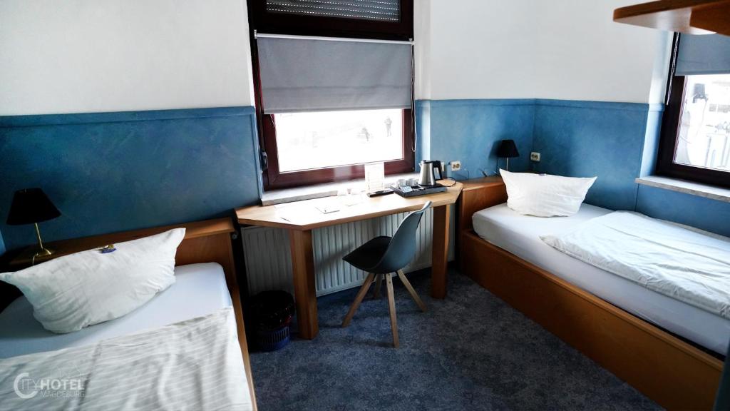 Cityhotel Magdeburg - Chambre Lits Jumeaux Standard