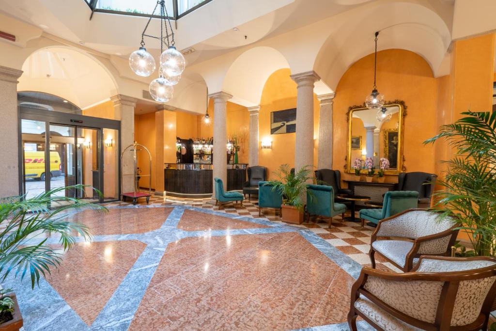 Posezení v ubytování Hotel Regina