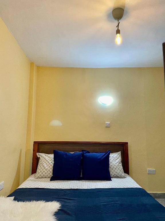 Postel nebo postele na pokoji v ubytování Countryside Apartment