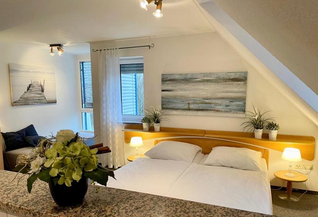 Postel nebo postele na pokoji v ubytování Restaurant San Marco