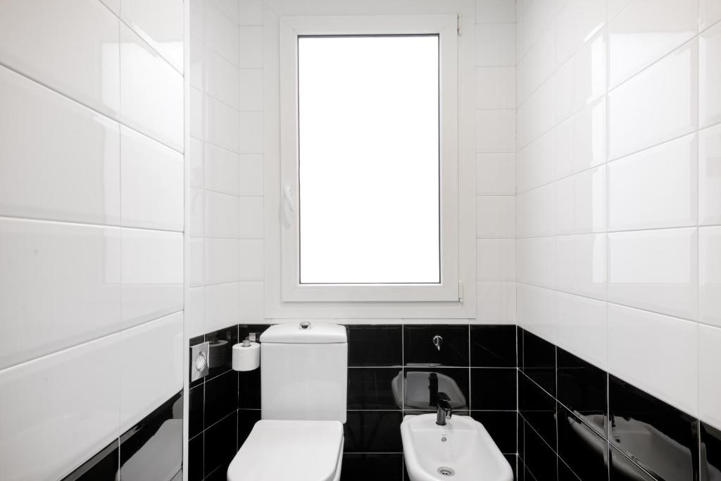 Koupelna v ubytování Hotel Larios Málaga