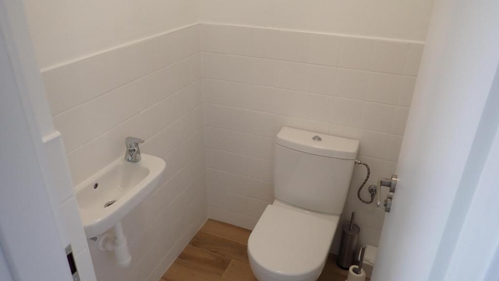 Koupelna v ubytování Apartments A + L