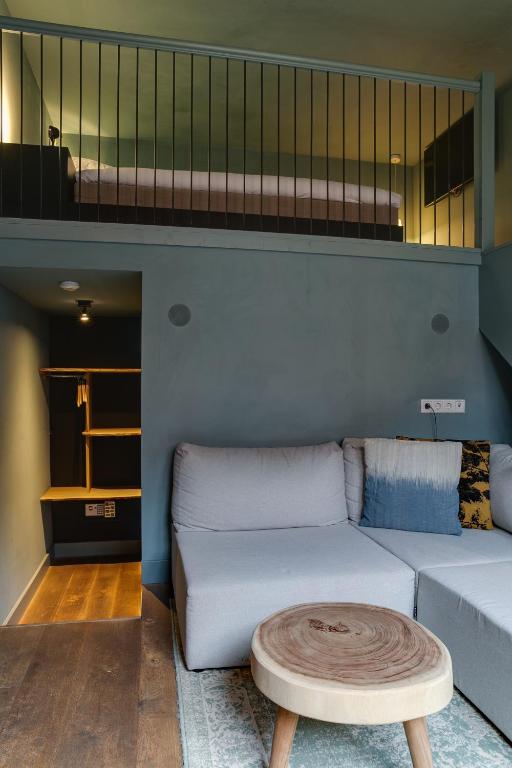 Posezení v ubytování Vesting Hotel Naarden