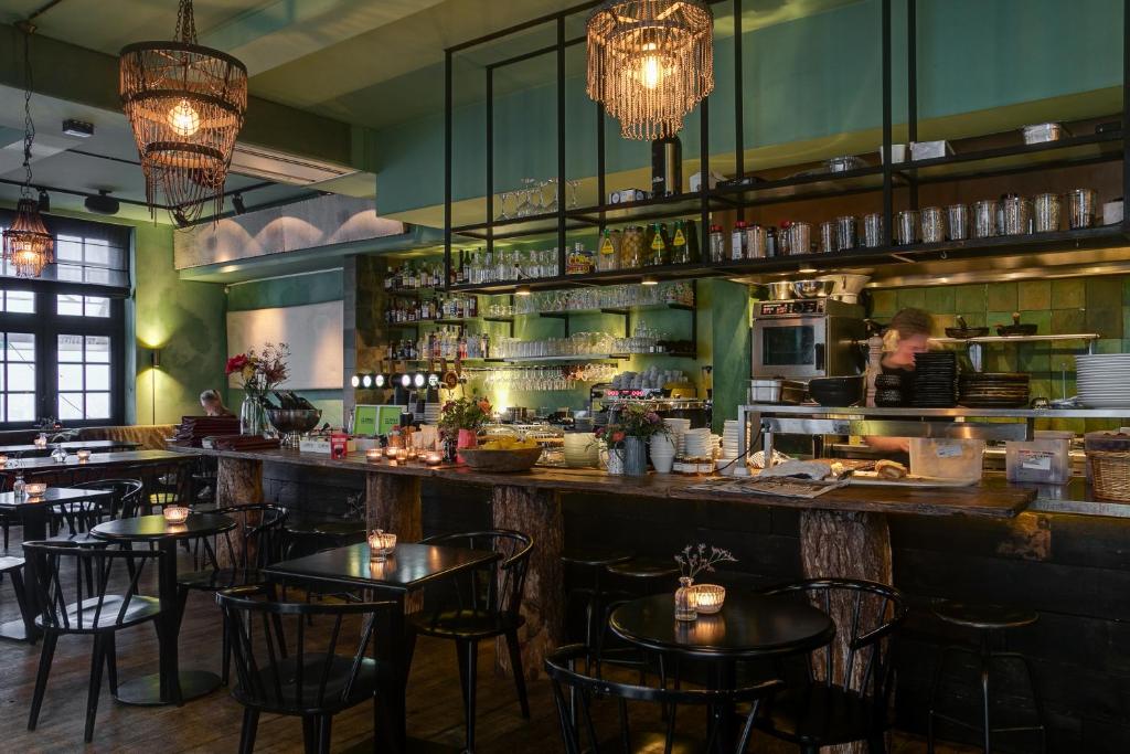 Nápoje v ubytování Vesting Hotel Naarden