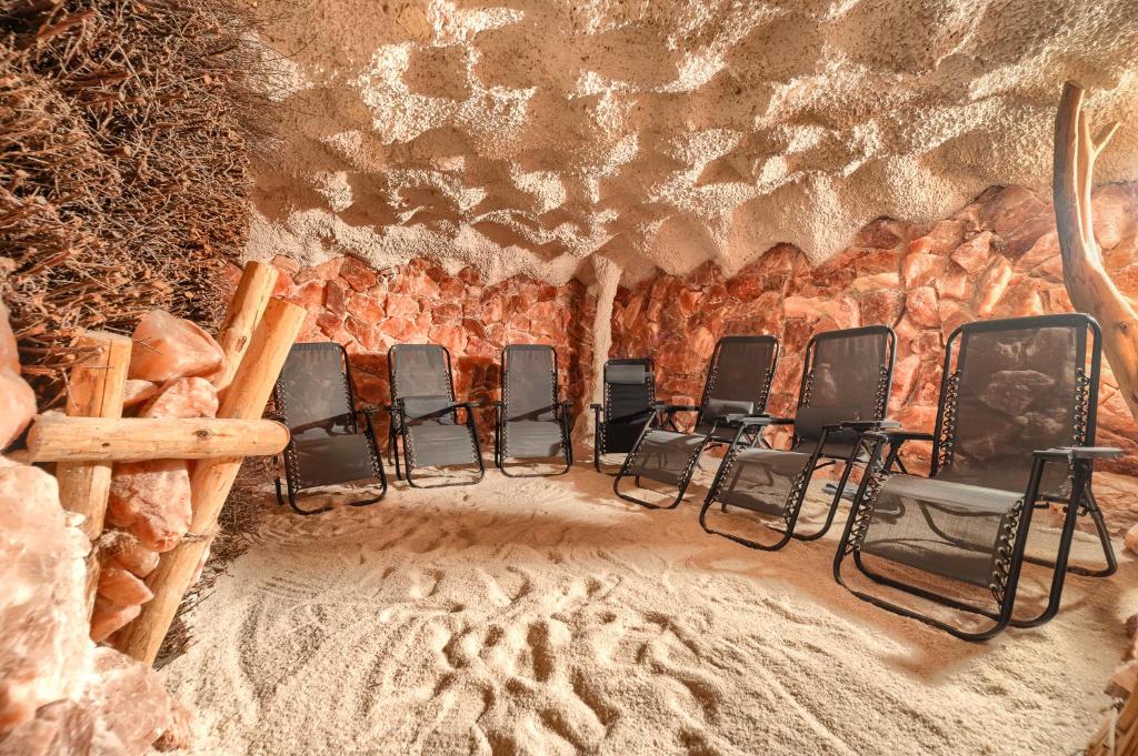 Posezení v ubytování Atol Spa