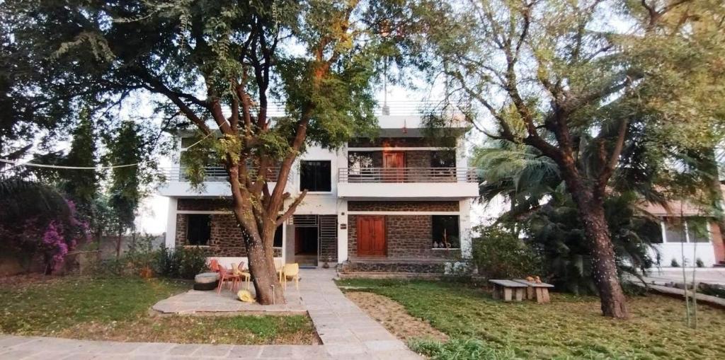 Bygningen som pensionatet ligger i