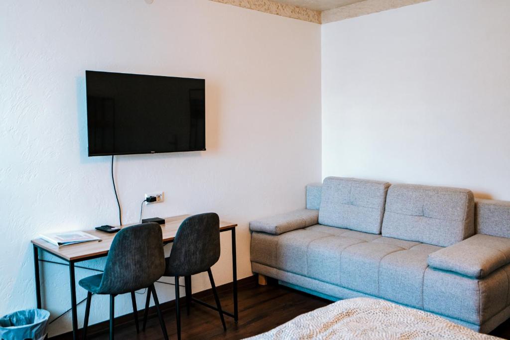 Posezení v ubytování Dill Hotel