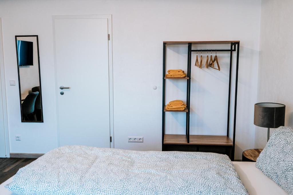 Postel nebo postele na pokoji v ubytování Dill Hotel