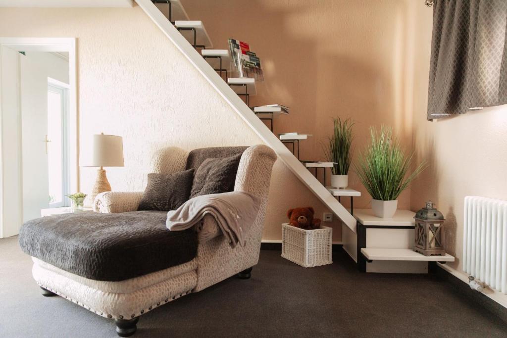 Posezení v ubytování Ferienhaus LORINI