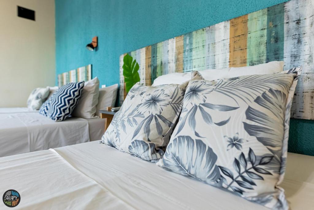 Postel nebo postele na pokoji v ubytování Arapy Bed and Dream