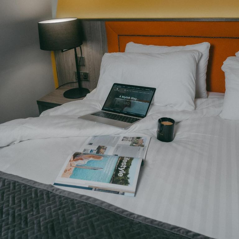 Postel nebo postele na pokoji v ubytování Great North Hotel
