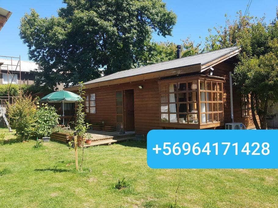 Aed väljaspool majutusasutust Cabaña pasaje las rosas