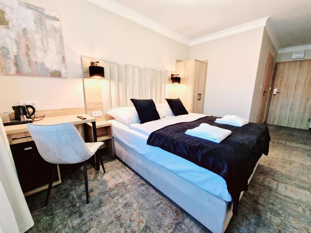 Postel nebo postele na pokoji v ubytování Villa Cristal