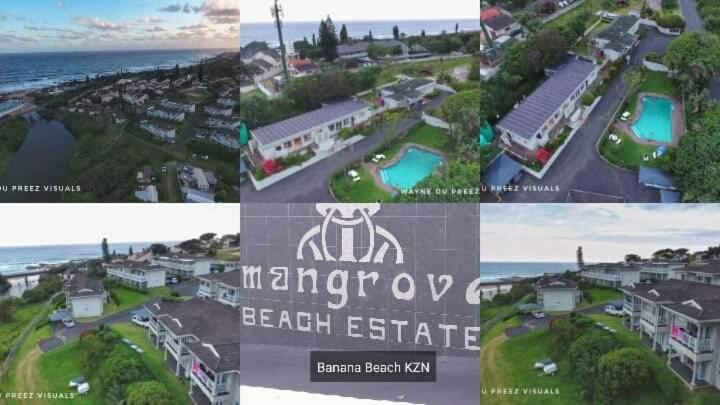 a collage of pictures of a beach estate at Dadda's Place 2 in Port Shepstone