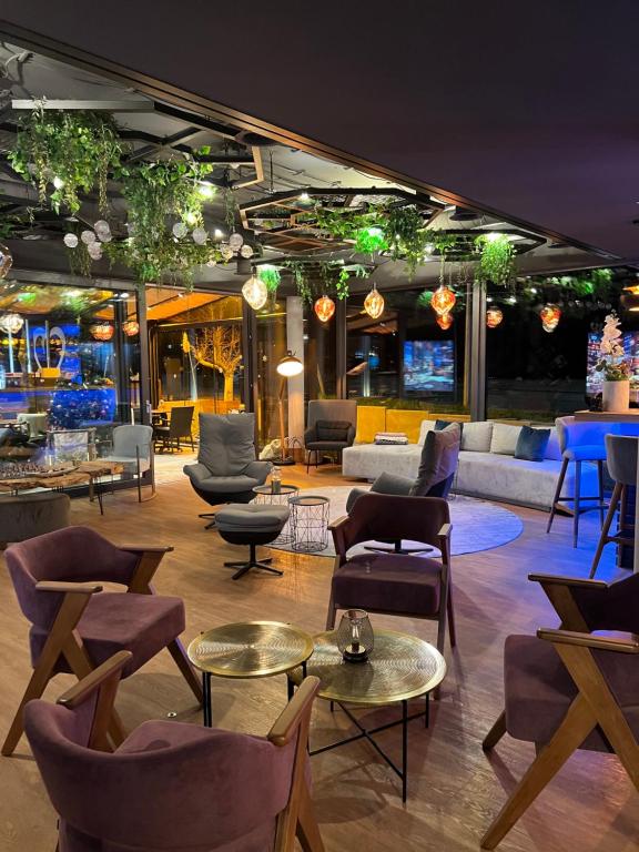 Posezení v ubytování Design Hotel Winterrot
