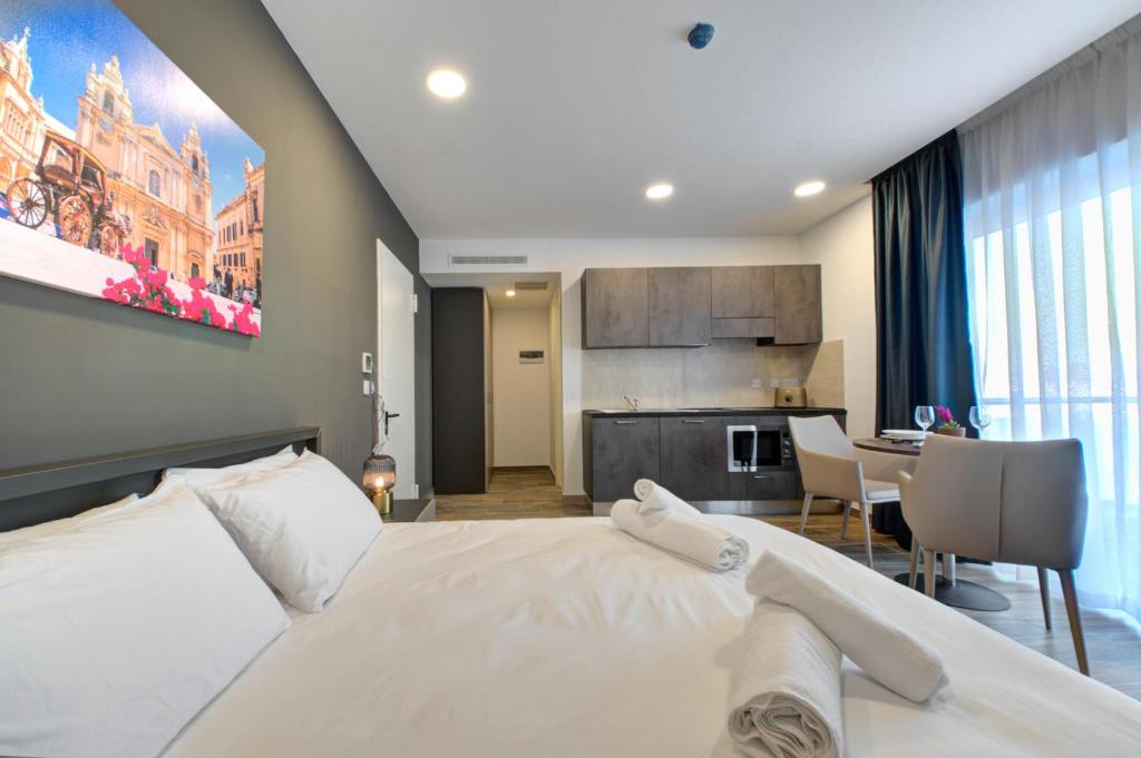 Postel nebo postele na pokoji v ubytování Seaview Stays