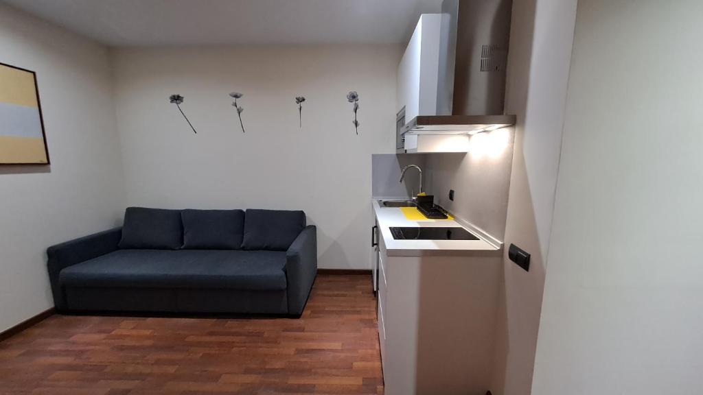 Kuchyň nebo kuchyňský kout v ubytování Hotel Suite Camarena