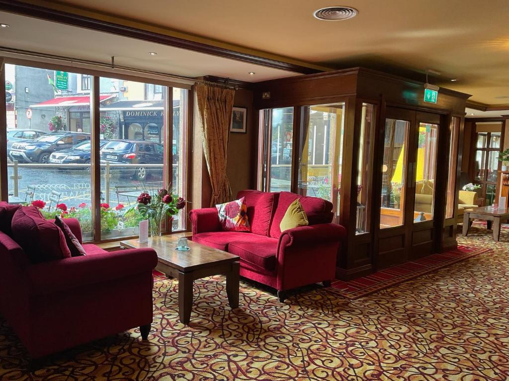 Posezení v ubytování Hotel Newport