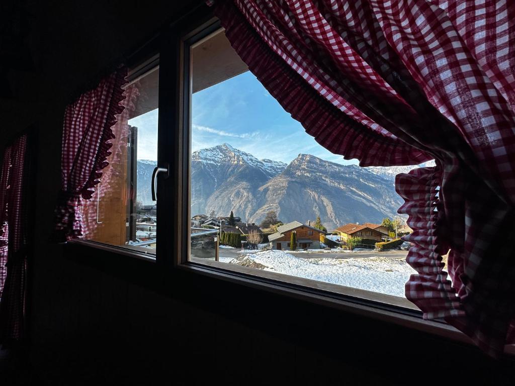 Nespecifikovaný výhled na hory nebo výhled na hory při pohledu z bed and breakfast