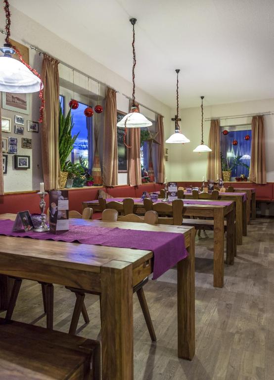 Restaurace v ubytování Hotel-Gasthof Wilder Mann