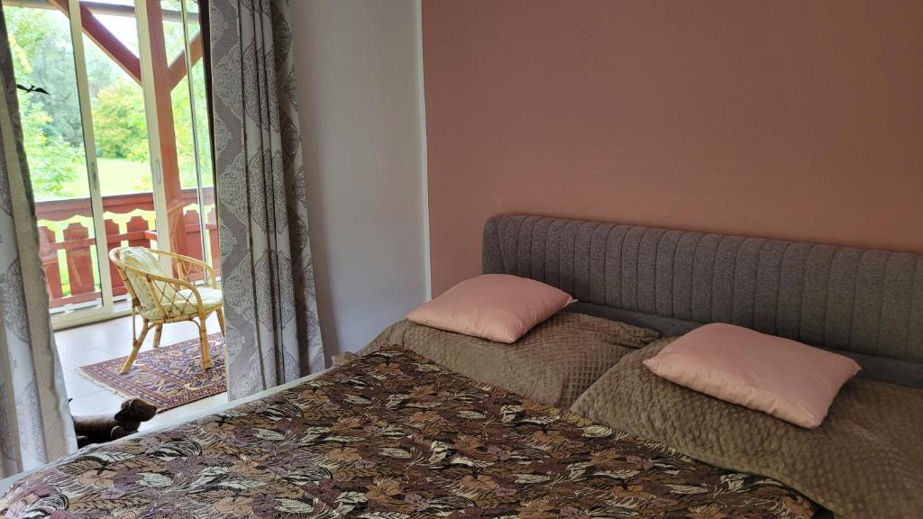 Postel nebo postele na pokoji v ubytování Villa Blu