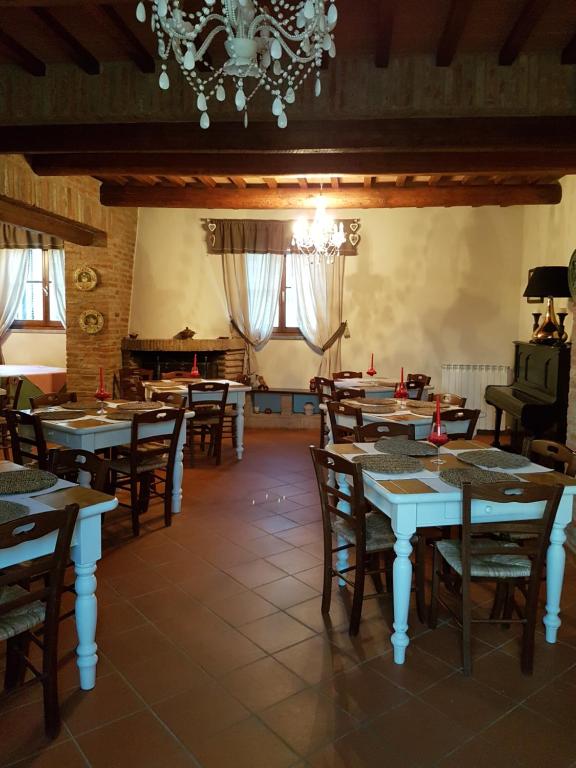 Restaurace v ubytování Antiqua Vallis