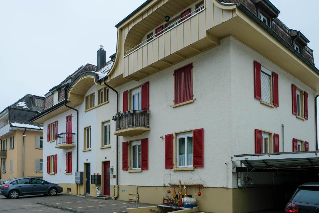 Budova, kde se apartmán nachází