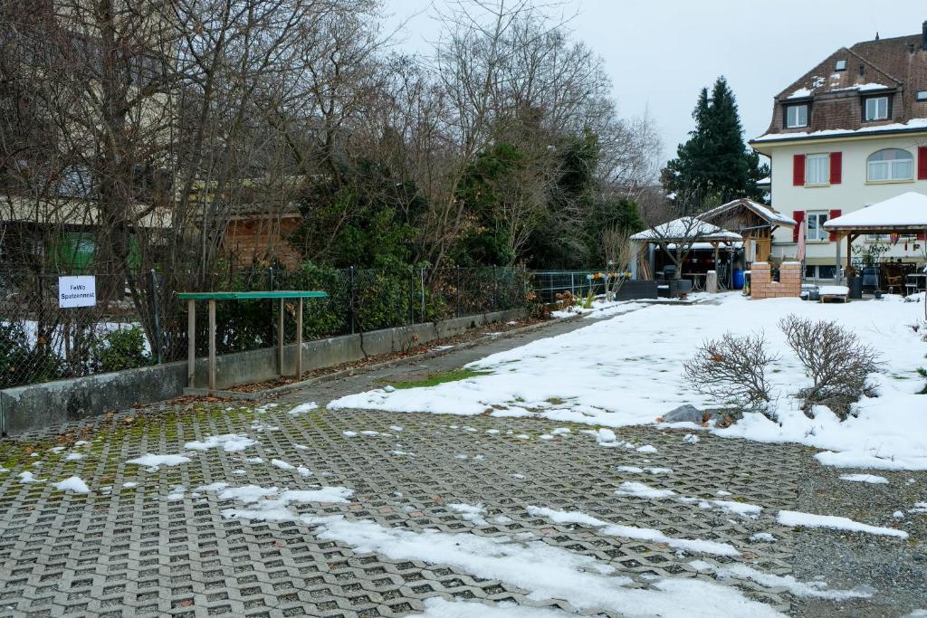 Spatzennest v zimě