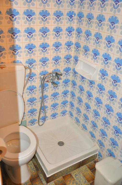 Koupelna v ubytování Nora Hotel