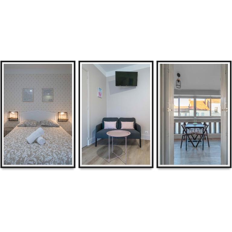 L'Annexe Gannat - Appartements en centre ville - شقق مع بالكوني