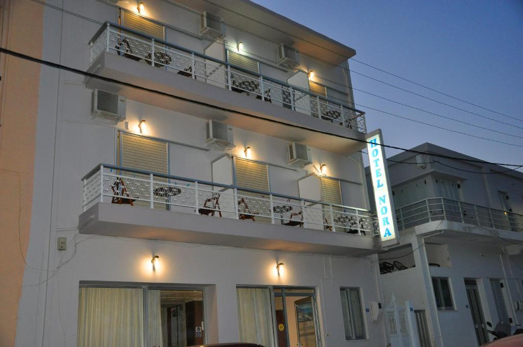 Balkón nebo terasa v ubytování Nora Hotel